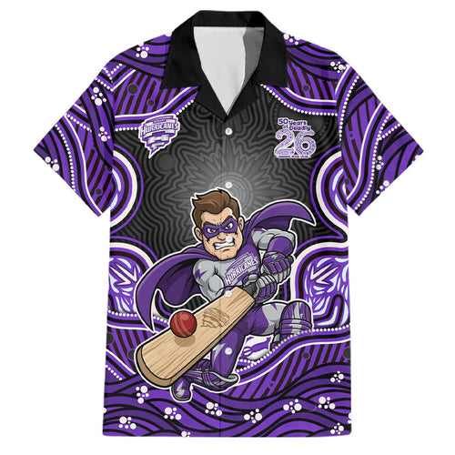 Hobart Hurricanes NAIDOC Week 2026 Family Matching Summer Maxi Dress and Hawaiian Shirt Aboriginal Indigenous - 50 Years of Deadly