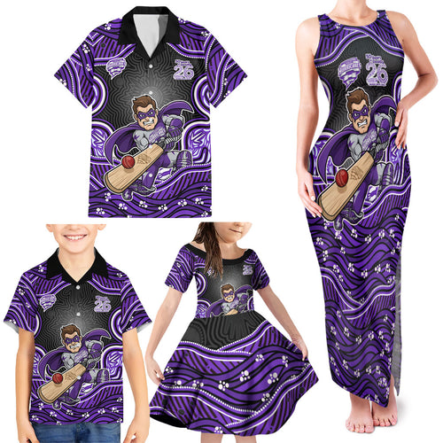 Hobart Hurricanes NAIDOC Week 2026 Family Matching Tank Maxi Dress and Hawaiian Shirt Aboriginal Indigenous - 50 Years of Deadly
