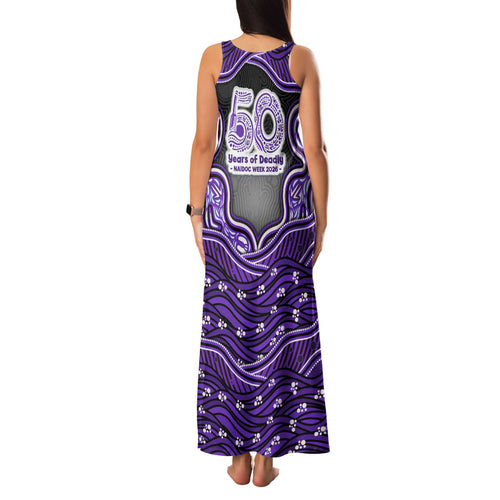 Hobart Hurricanes NAIDOC Week 2026 Family Matching Tank Maxi Dress and Hawaiian Shirt Aboriginal Indigenous - 50 Years of Deadly