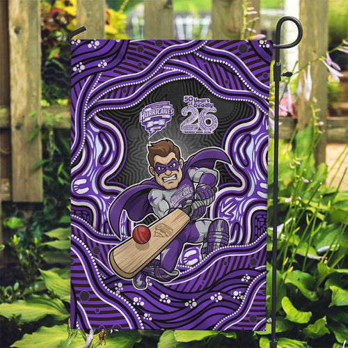 Hobart Hurricanes NAIDOC Week 2026 Garden Flag Aboriginal Indigenous - 50 Years of Deadly