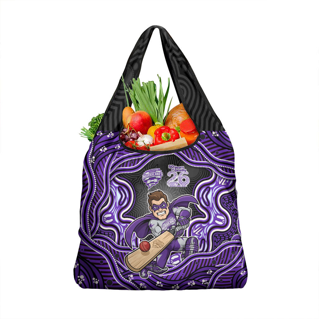 Hobart Hurricanes NAIDOC Week 2026 Grocery Bag Aboriginal Indigenous - 50 Years of Deadly