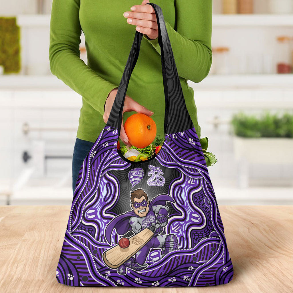 Hobart Hurricanes NAIDOC Week 2026 Grocery Bag Aboriginal Indigenous - 50 Years of Deadly