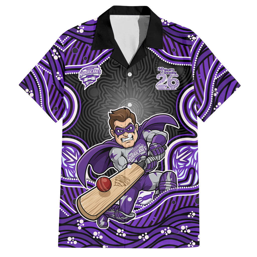 Hobart Hurricanes NAIDOC Week 2026 Hawaiian Shirt Aboriginal Indigenous - 50 Years of Deadly
