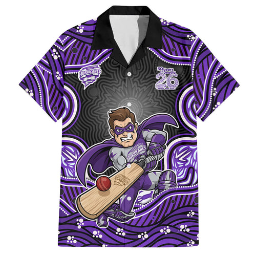 Hobart Hurricanes NAIDOC Week 2026 Hawaiian Shirt Aboriginal Indigenous - 50 Years of Deadly