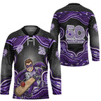 Hobart Hurricanes NAIDOC Week 2026 Hockey Jersey Aboriginal Indigenous - 50 Years of Deadly