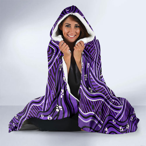 Hobart Hurricanes NAIDOC Week 2026 Hooded Blanket Aboriginal Indigenous - 50 Years of Deadly