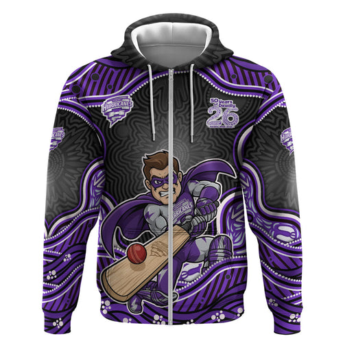 Hobart Hurricanes NAIDOC Week 2026 Hoodie Aboriginal Indigenous - 50 Years of Deadly