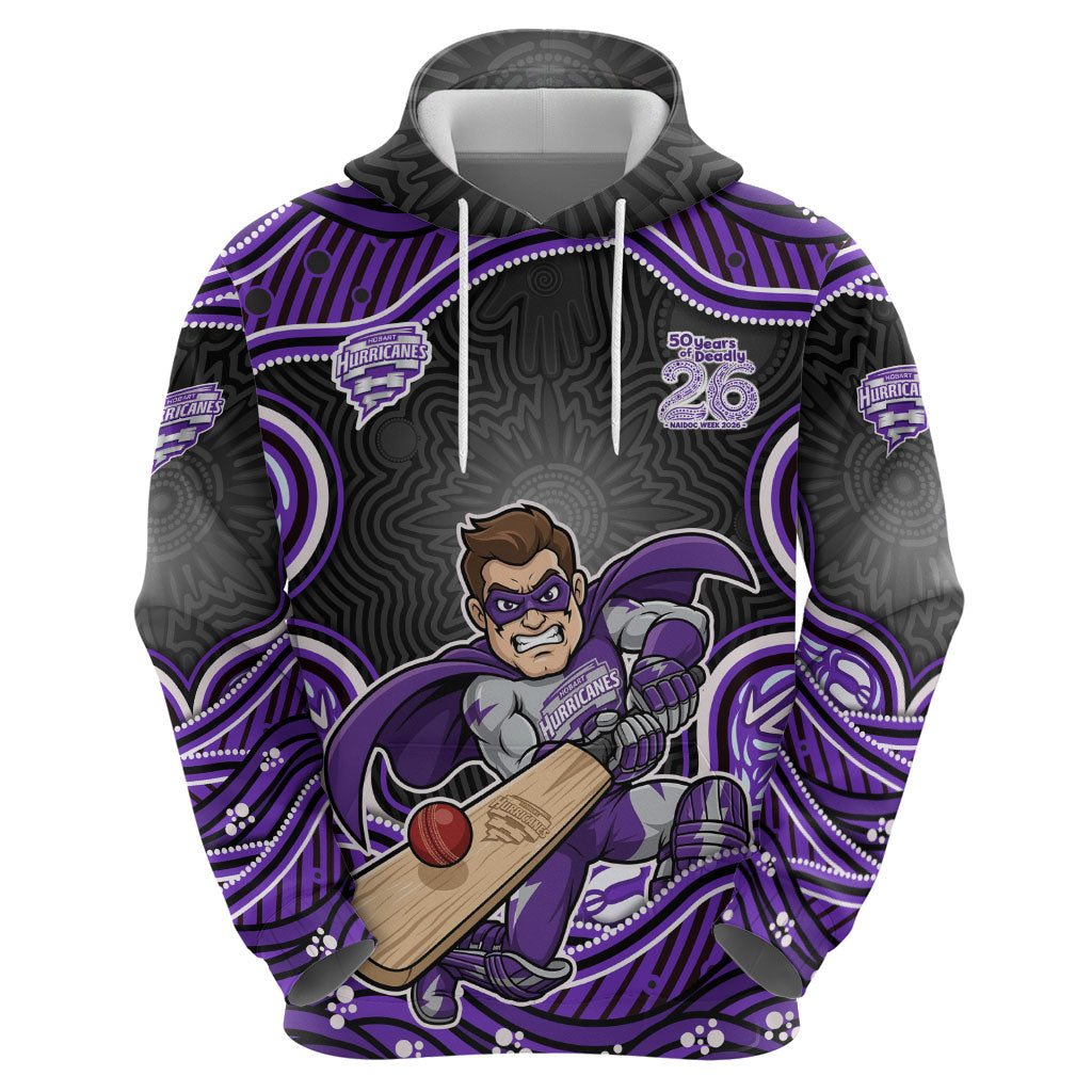 Hobart Hurricanes NAIDOC Week 2026 Hoodie Aboriginal Indigenous - 50 Years of Deadly