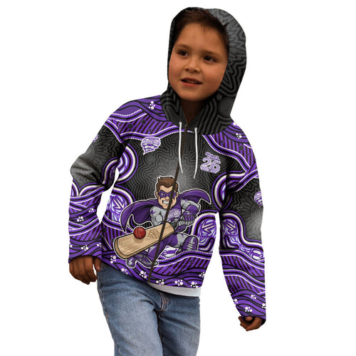 Hobart Hurricanes NAIDOC Week 2026 Kid Hoodie Aboriginal Indigenous - 50 Years of Deadly