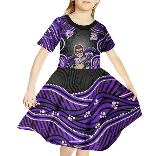 Hobart Hurricanes NAIDOC Week 2026 Kid Short Sleeve Dress Aboriginal Indigenous - 50 Years of Deadly