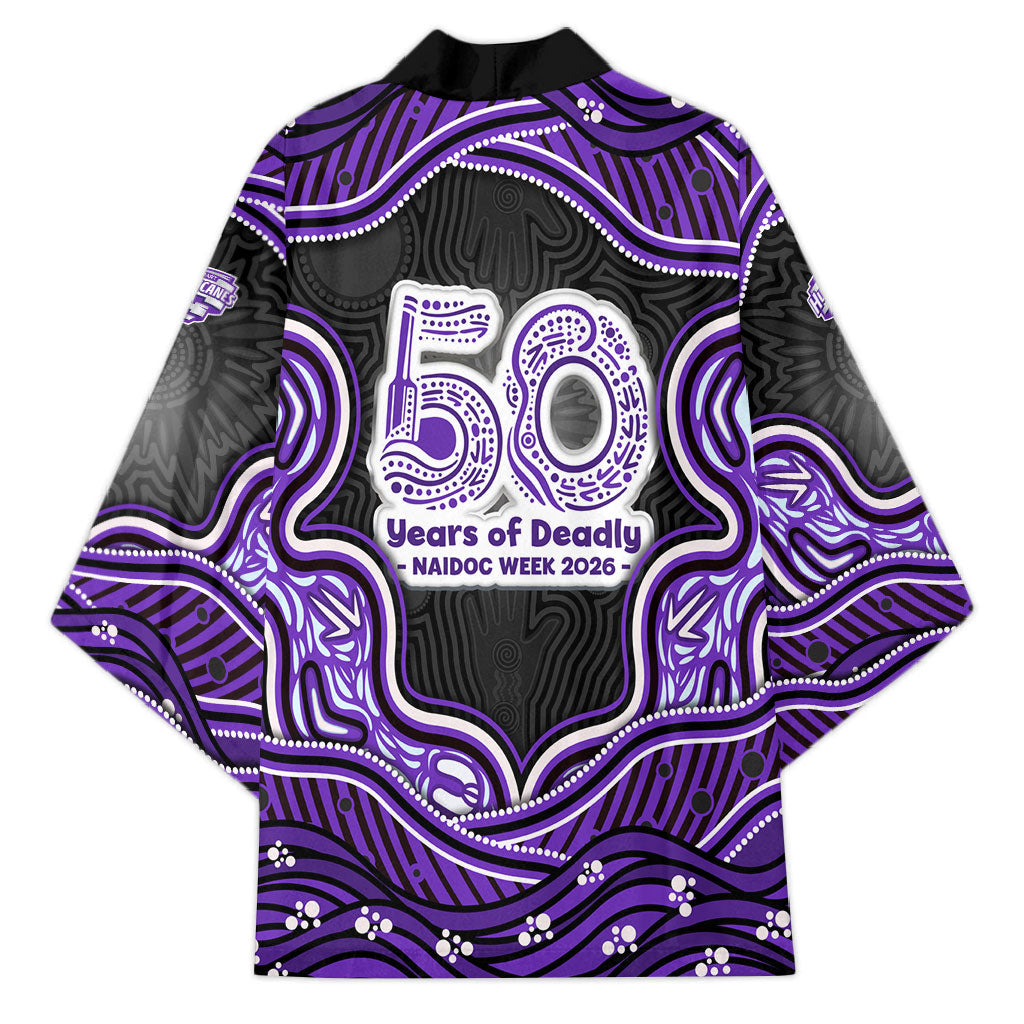 Hobart Hurricanes NAIDOC Week 2026 Kimono Aboriginal Indigenous - 50 Years of Deadly