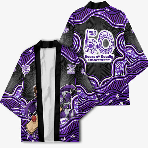 Hobart Hurricanes NAIDOC Week 2026 Kimono Aboriginal Indigenous - 50 Years of Deadly