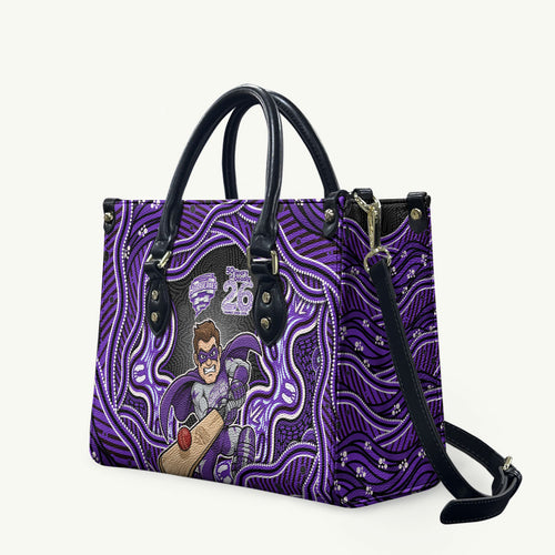 Hobart Hurricanes NAIDOC Week 2026 Leather Bag Aboriginal Indigenous - 50 Years of Deadly