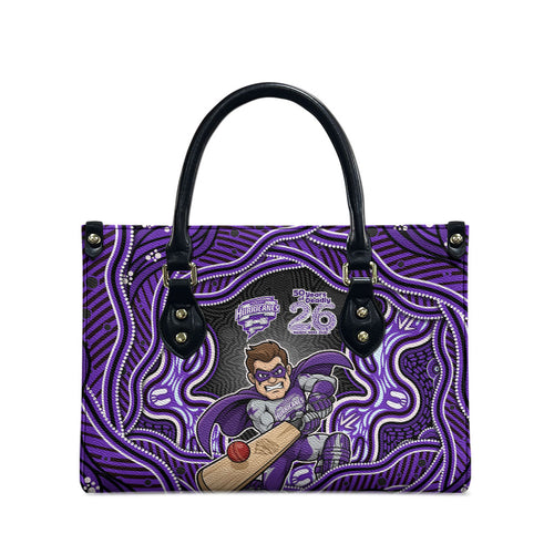 Hobart Hurricanes NAIDOC Week 2026 Leather Bag Aboriginal Indigenous - 50 Years of Deadly