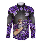 Hobart Hurricanes NAIDOC Week 2026 Long Sleeve Button Shirt Aboriginal Indigenous - 50 Years of Deadly