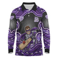 Hobart Hurricanes NAIDOC Week 2026 Long Sleeve Polo Shirt Aboriginal Indigenous - 50 Years of Deadly