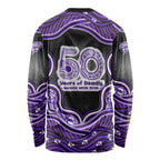 Hobart Hurricanes NAIDOC Week 2026 Long Sleeve Shirt Aboriginal Indigenous - 50 Years of Deadly