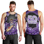 Hobart Hurricanes NAIDOC Week 2026 Men Tank Top Aboriginal Indigenous - 50 Years of Deadly