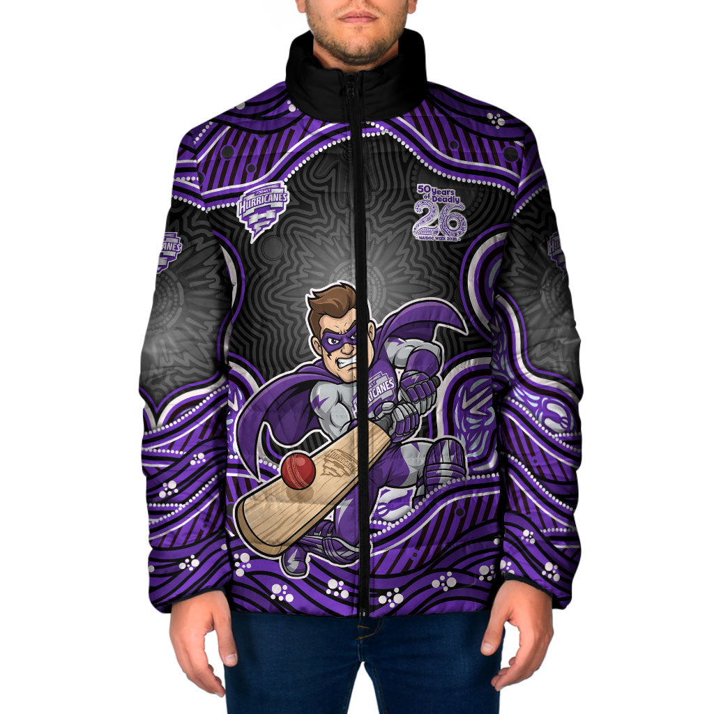 Hobart Hurricanes NAIDOC Week 2026 Padded Jacket Aboriginal Indigenous - 50 Years of Deadly