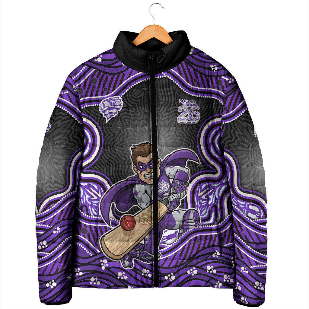 Hobart Hurricanes NAIDOC Week 2026 Padded Jacket Aboriginal Indigenous - 50 Years of Deadly