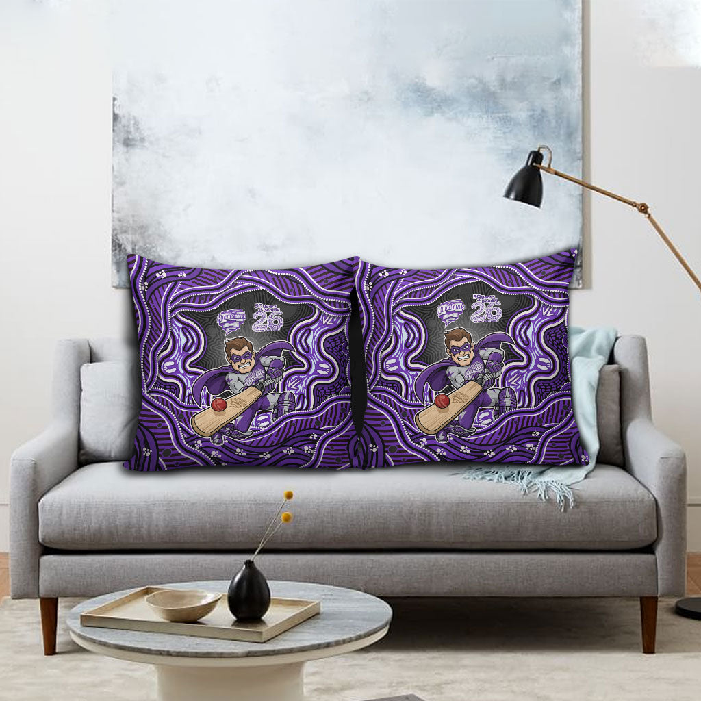 Hobart Hurricanes NAIDOC Week 2026 Pillow Cover Aboriginal Indigenous - 50 Years of Deadly