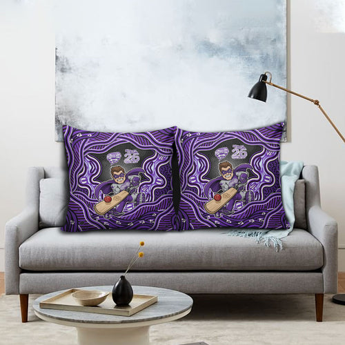 Hobart Hurricanes NAIDOC Week 2026 Pillow Cover Aboriginal Indigenous - 50 Years of Deadly