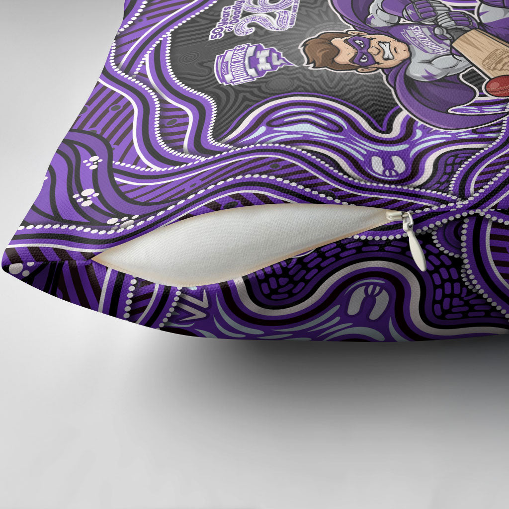 Hobart Hurricanes NAIDOC Week 2026 Pillow Cover Aboriginal Indigenous - 50 Years of Deadly