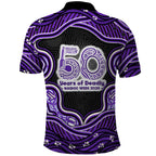 Hobart Hurricanes NAIDOC Week 2026 Polo Shirt Aboriginal Indigenous - 50 Years of Deadly