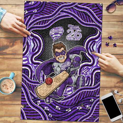 Hobart Hurricanes NAIDOC Week 2026 Puzzle Aboriginal Indigenous - 50 Years of Deadly