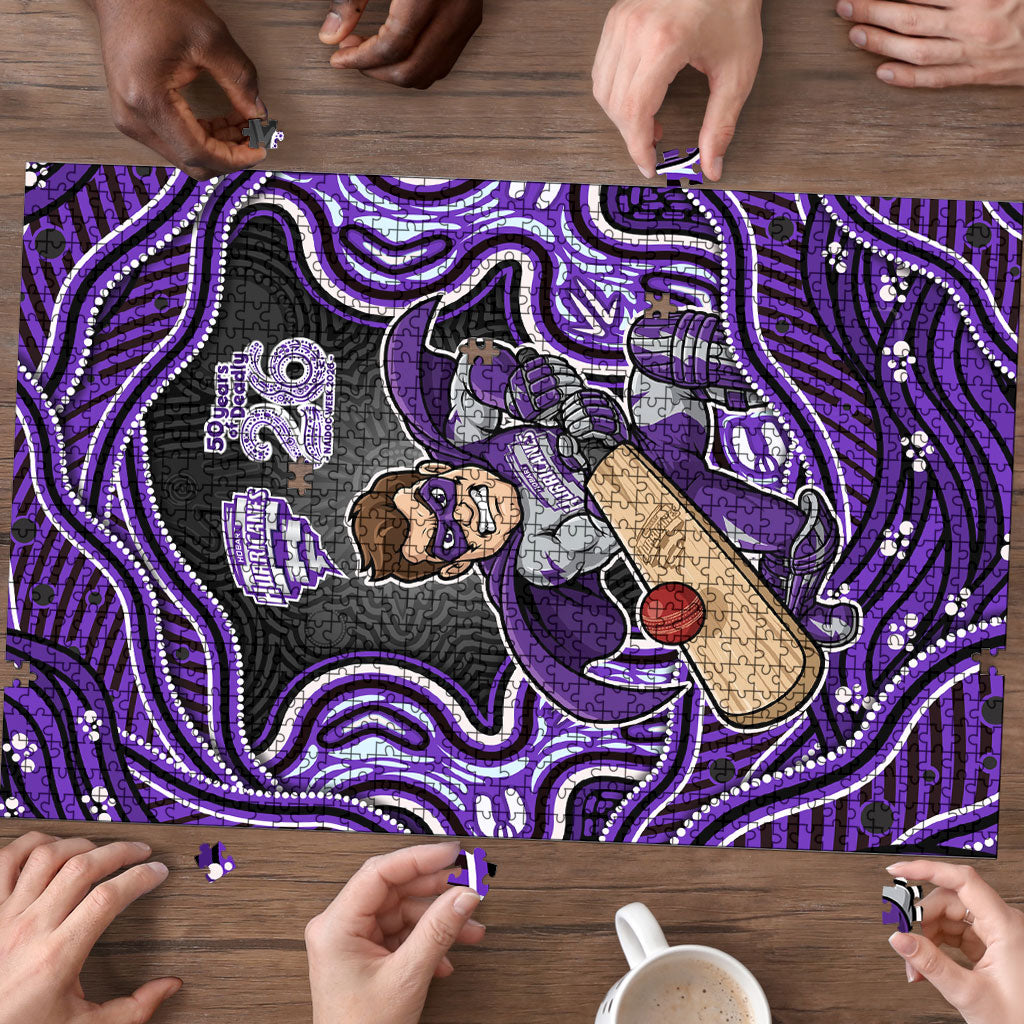 Hobart Hurricanes NAIDOC Week 2026 Puzzle Aboriginal Indigenous - 50 Years of Deadly
