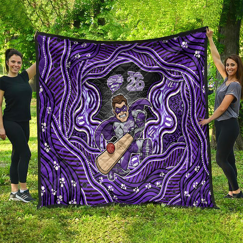 Hobart Hurricanes NAIDOC Week 2026 Quilt Aboriginal Indigenous - 50 Years of Deadly