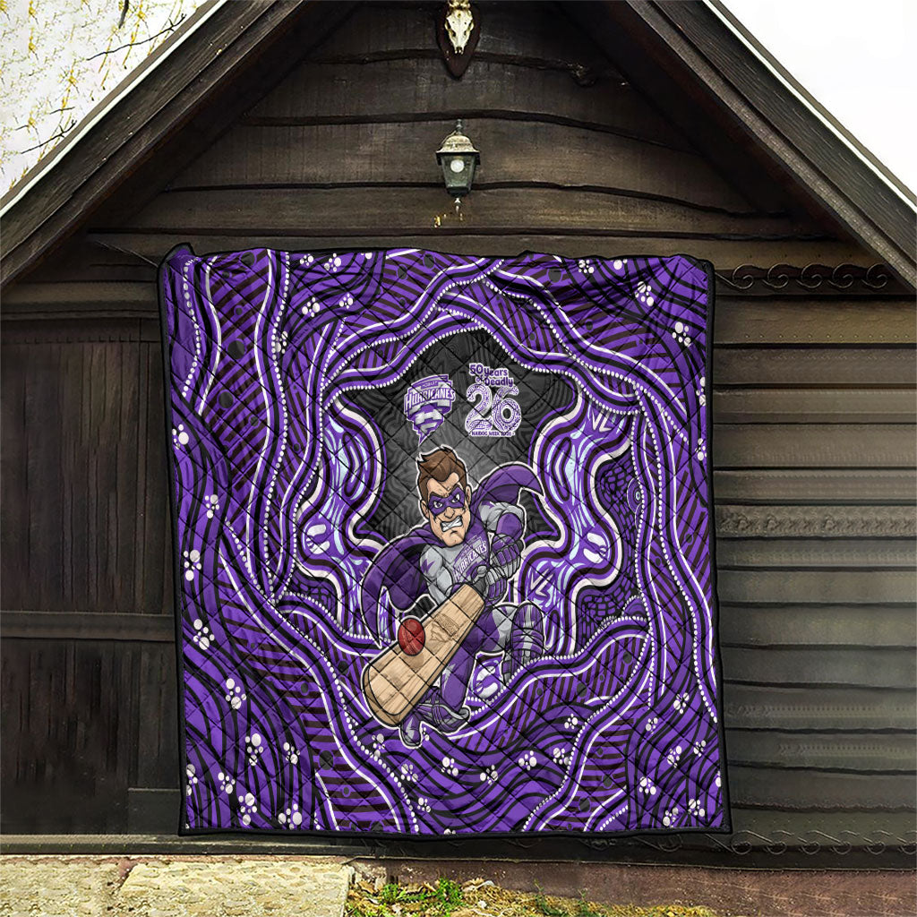 Hobart Hurricanes NAIDOC Week 2026 Quilt Aboriginal Indigenous - 50 Years of Deadly