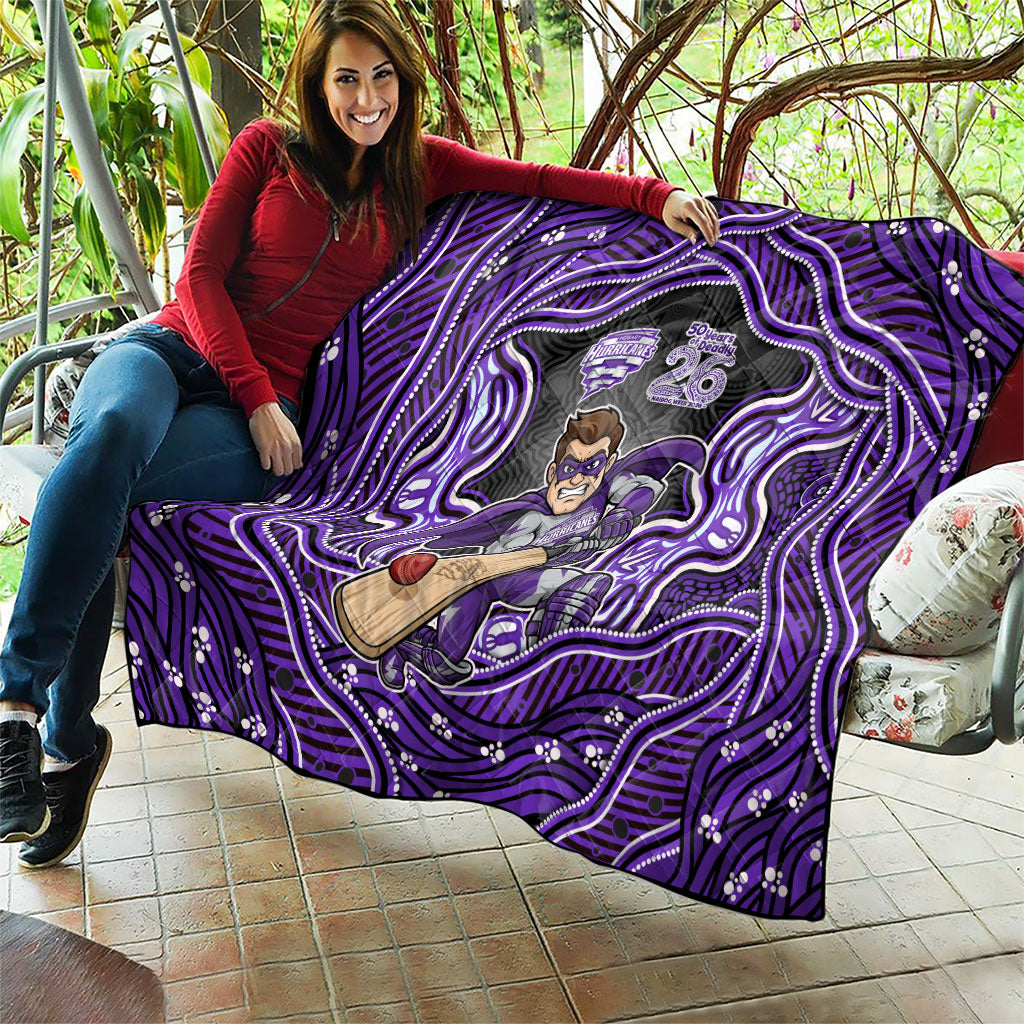 Hobart Hurricanes NAIDOC Week 2026 Quilt Aboriginal Indigenous - 50 Years of Deadly