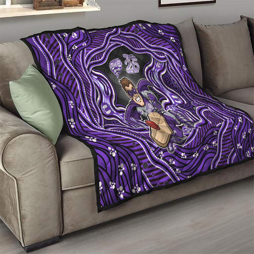 Hobart Hurricanes NAIDOC Week 2026 Quilt Aboriginal Indigenous - 50 Years of Deadly