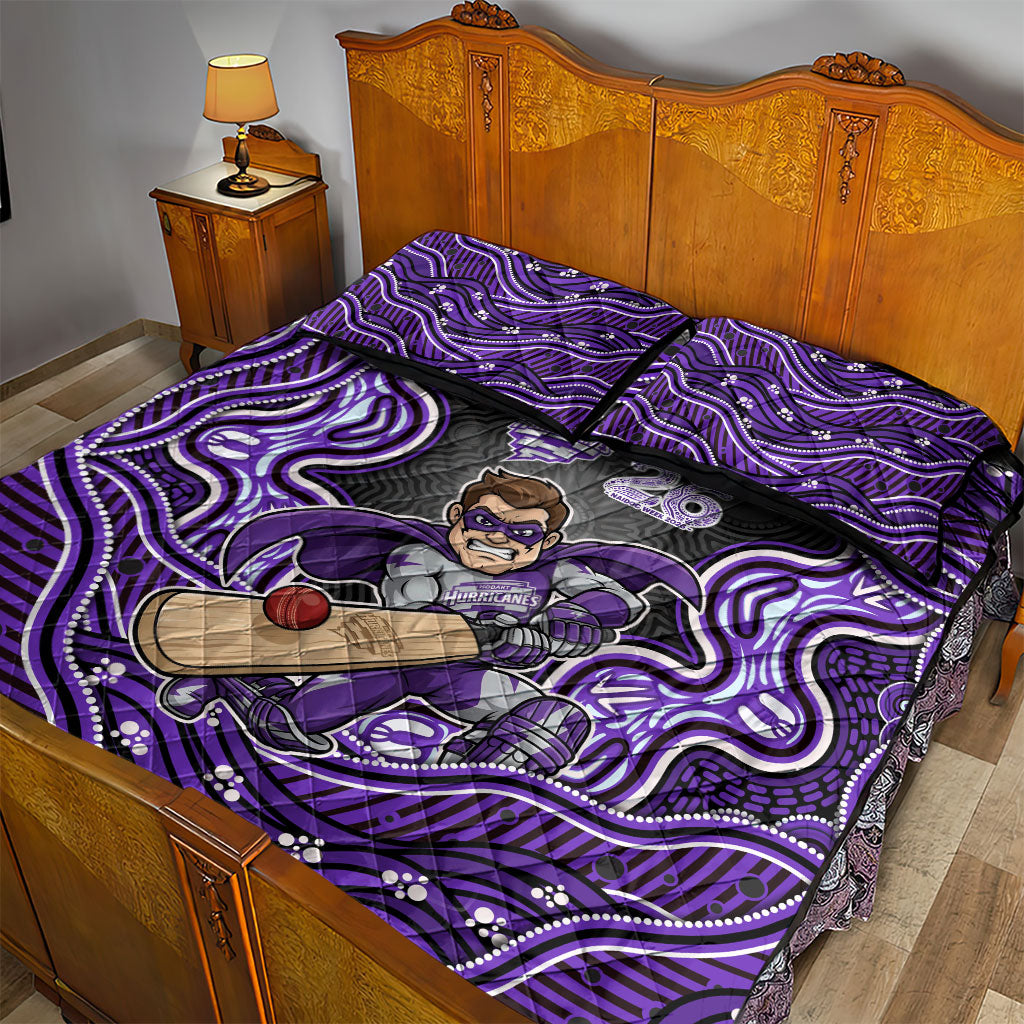 Hobart Hurricanes NAIDOC Week 2026 Quilt Bed Set Aboriginal Indigenous - 50 Years of Deadly