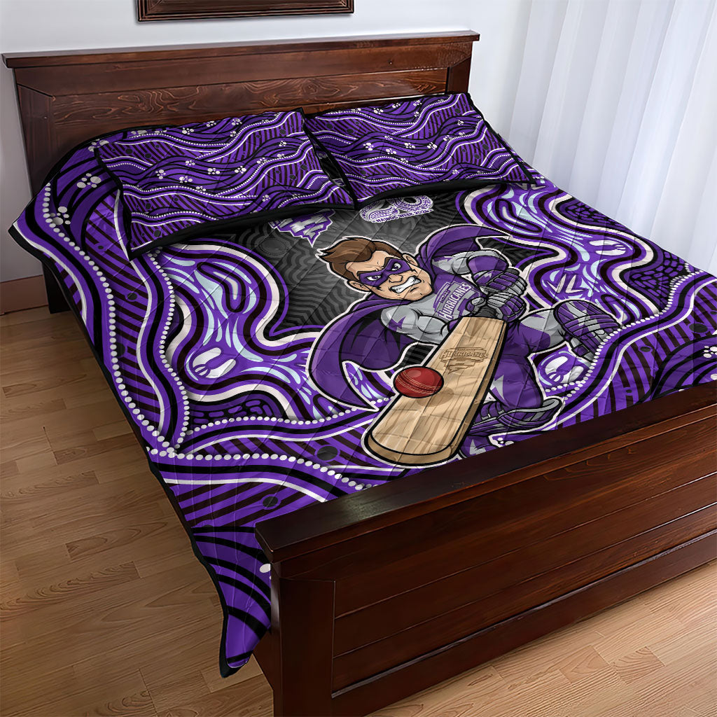 Hobart Hurricanes NAIDOC Week 2026 Quilt Bed Set Aboriginal Indigenous - 50 Years of Deadly