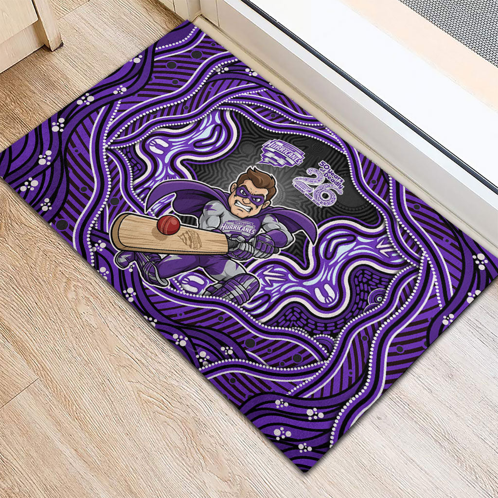 Hobart Hurricanes NAIDOC Week 2026 Rubber Doormat Aboriginal Indigenous - 50 Years of Deadly