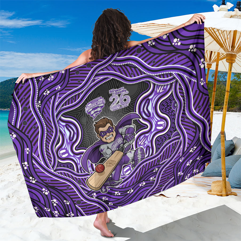 Hobart Hurricanes NAIDOC Week 2026 Sarong Aboriginal Indigenous - 50 Years of Deadly