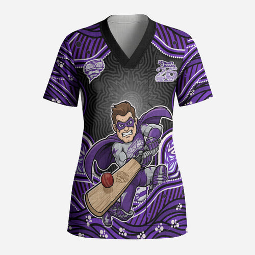 Hobart Hurricanes NAIDOC Week 2026 Scrub Top Aboriginal Indigenous - 50 Years of Deadly