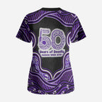 Hobart Hurricanes NAIDOC Week 2026 Scrub Top Aboriginal Indigenous - 50 Years of Deadly