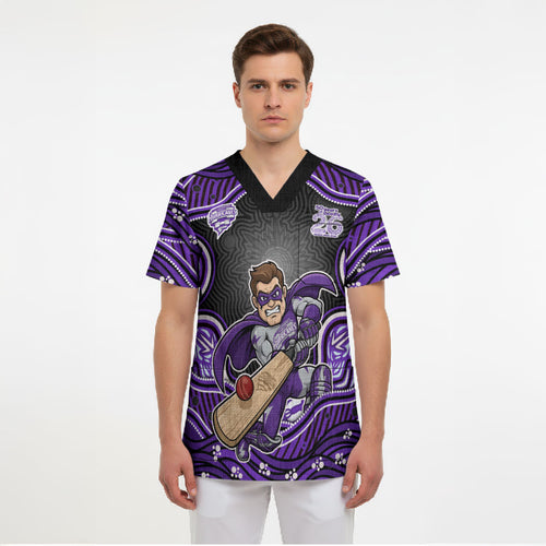 Hobart Hurricanes NAIDOC Week 2026 Scrub Top Aboriginal Indigenous - 50 Years of Deadly