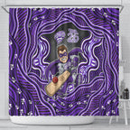 Hobart Hurricanes NAIDOC Week 2026 Shower Curtain Aboriginal Indigenous - 50 Years of Deadly