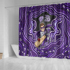 Hobart Hurricanes NAIDOC Week 2026 Shower Curtain Aboriginal Indigenous - 50 Years of Deadly