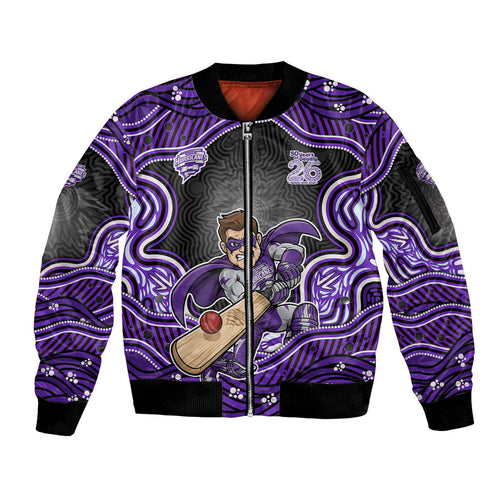 Hobart Hurricanes NAIDOC Week 2026 Sleeve Zip Bomber Jacket Aboriginal Indigenous - 50 Years of Deadly
