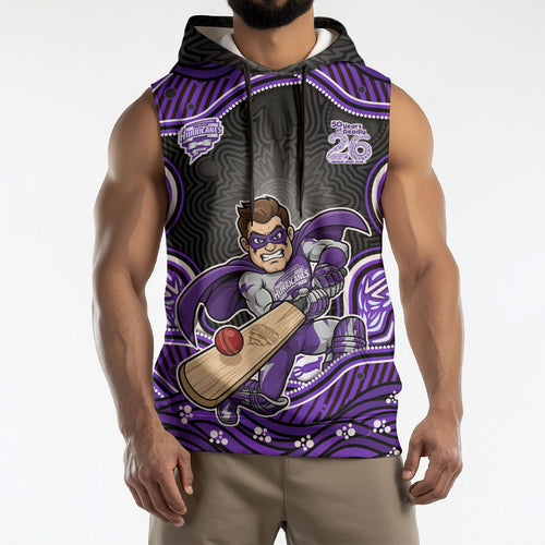 Hobart Hurricanes NAIDOC Week 2026 Sleeveless Hoodie Aboriginal Indigenous - 50 Years of Deadly
