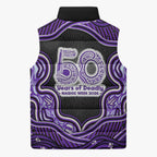 Hobart Hurricanes NAIDOC Week 2026 Sleeveless Puffer Jacket Aboriginal Indigenous - 50 Years of Deadly