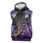 Hobart Hurricanes NAIDOC Week 2026 Sleeveless Zip Hoodie Aboriginal Indigenous - 50 Years of Deadly