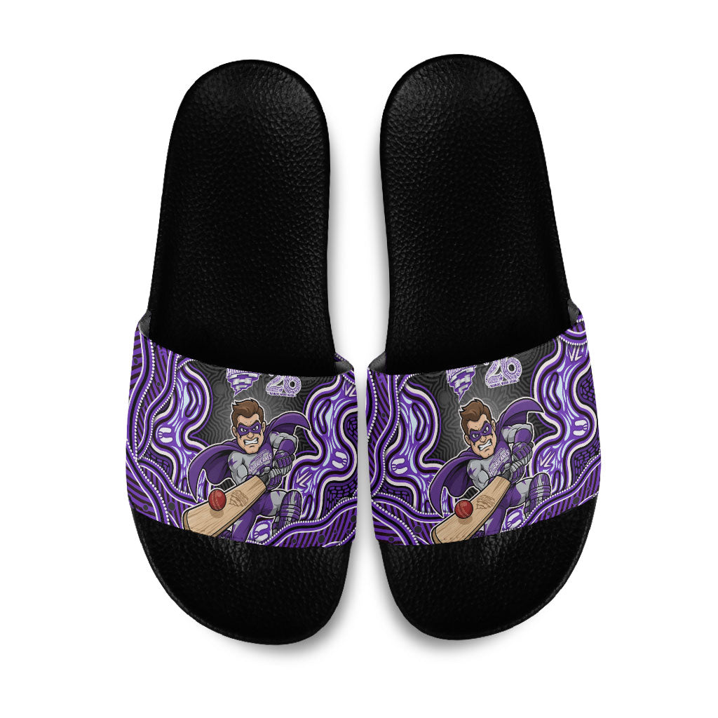 Hobart Hurricanes NAIDOC Week 2026 Slide Sandals Aboriginal Indigenous - 50 Years of Deadly