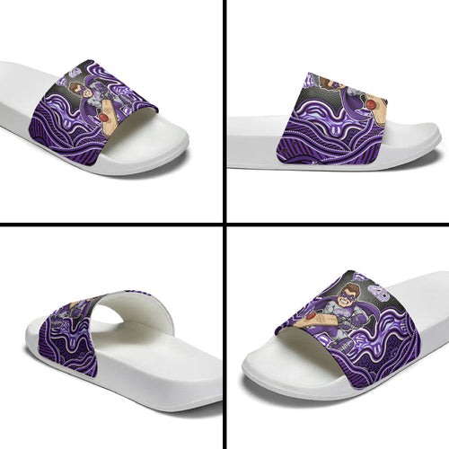 Hobart Hurricanes NAIDOC Week 2026 Slide Sandals Aboriginal Indigenous - 50 Years of Deadly