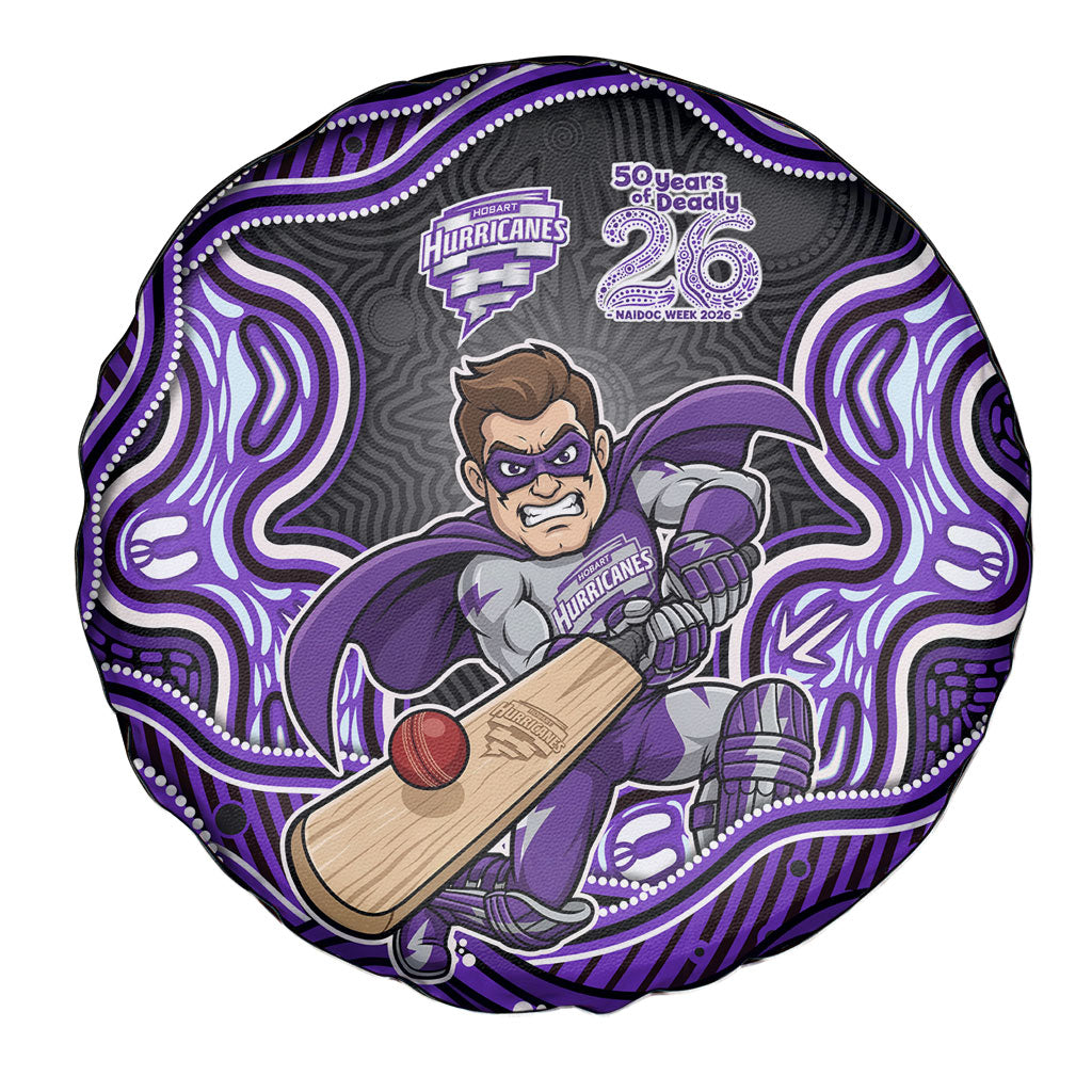 Hobart Hurricanes NAIDOC Week 2026 Spare Tire Cover Aboriginal Indigenous - 50 Years of Deadly